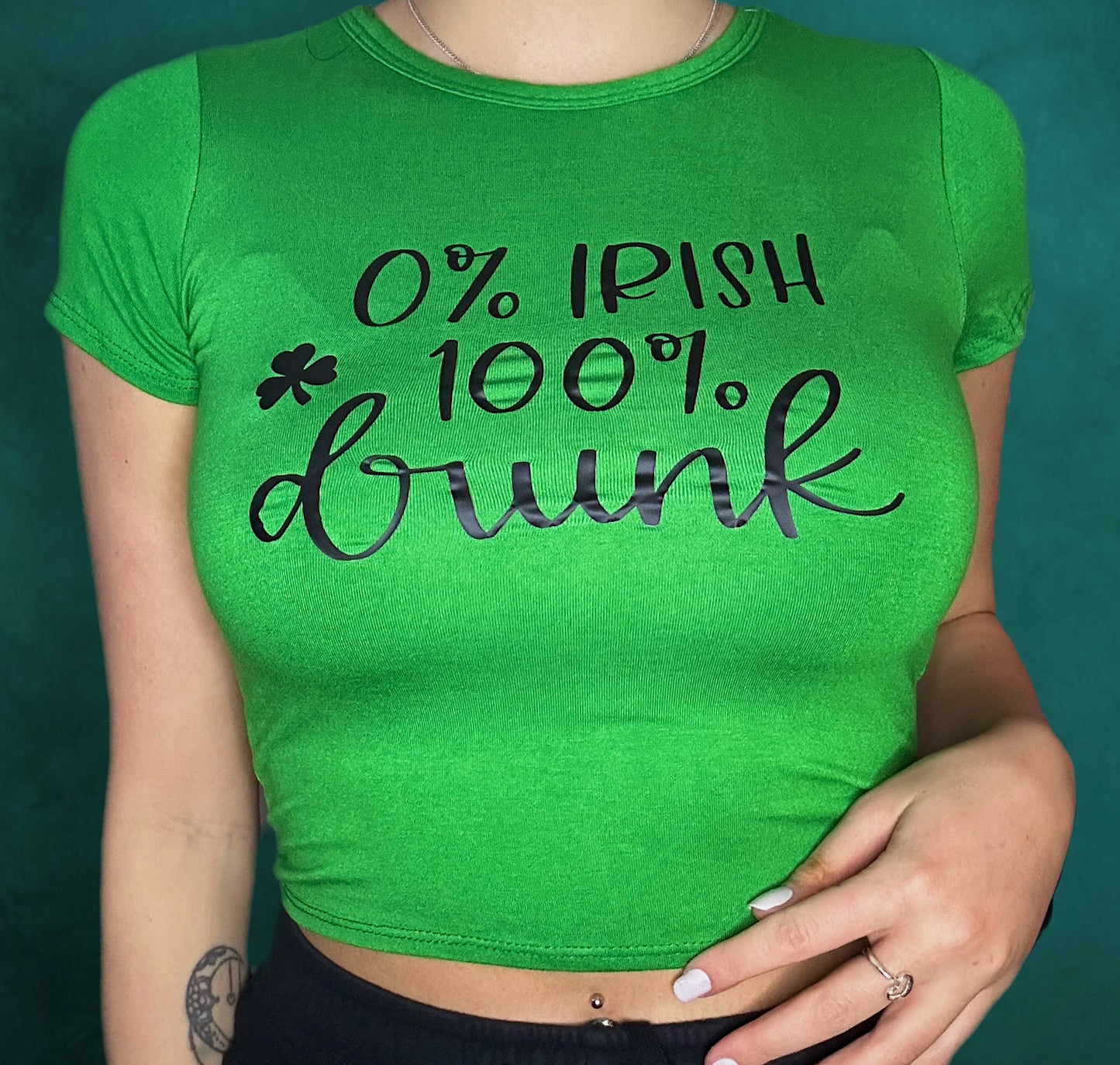 St. Pattys baby tee