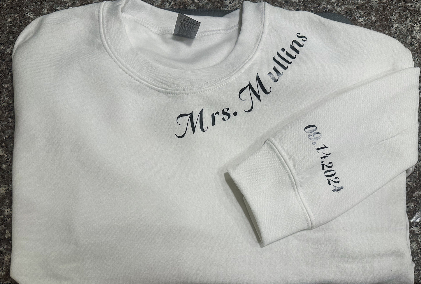 Custom Crew Neck -message me for writing