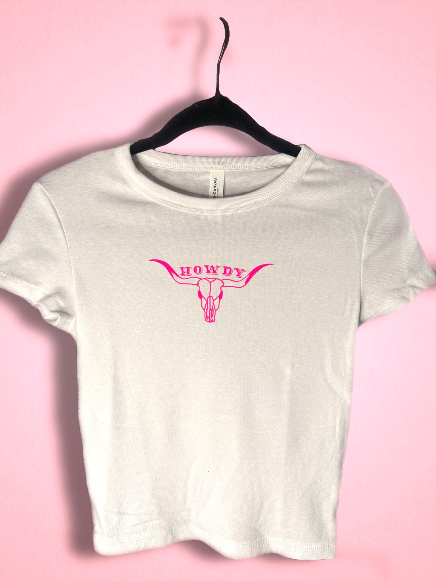 Howdy baby tee