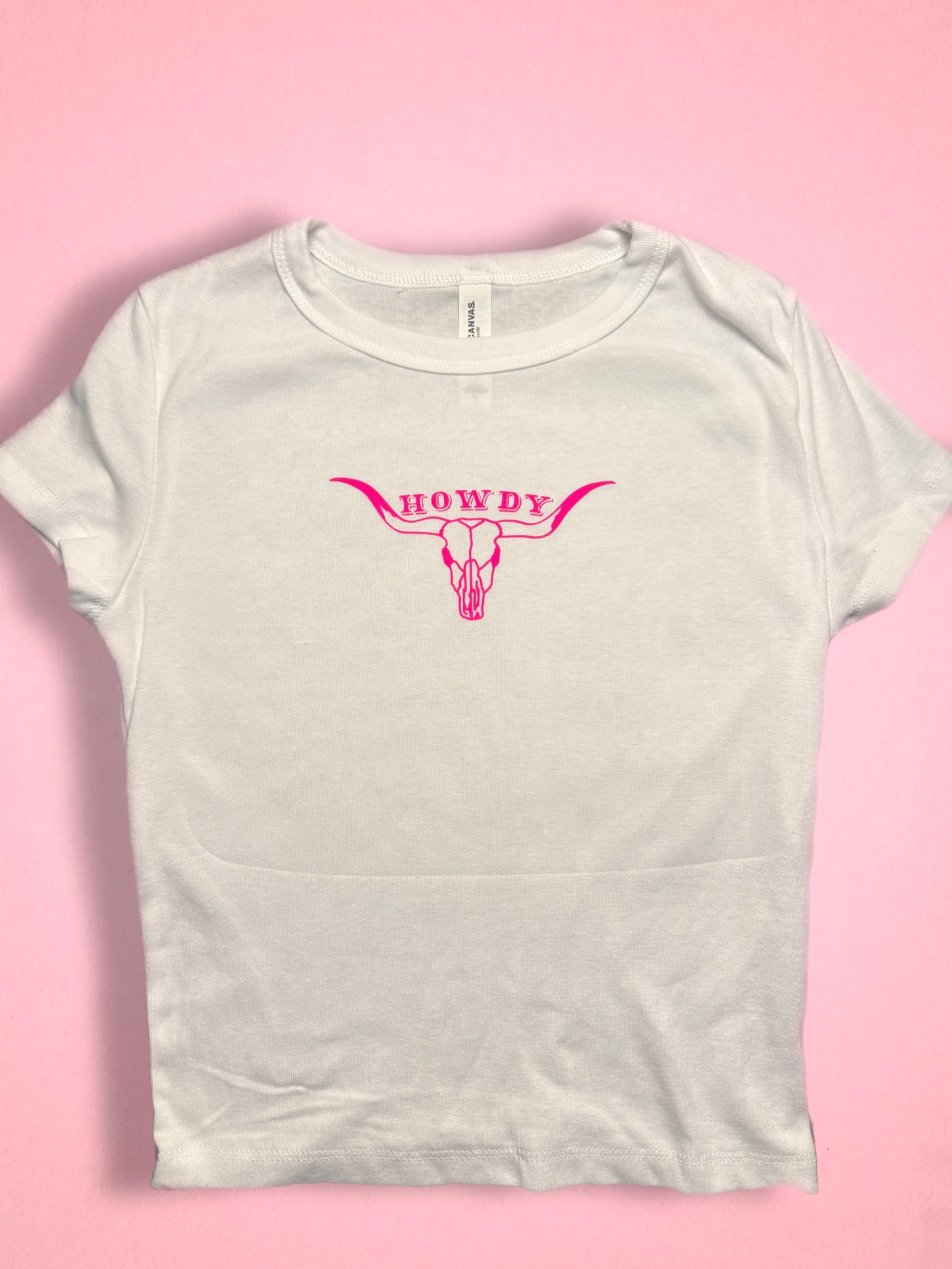 Howdy baby tee