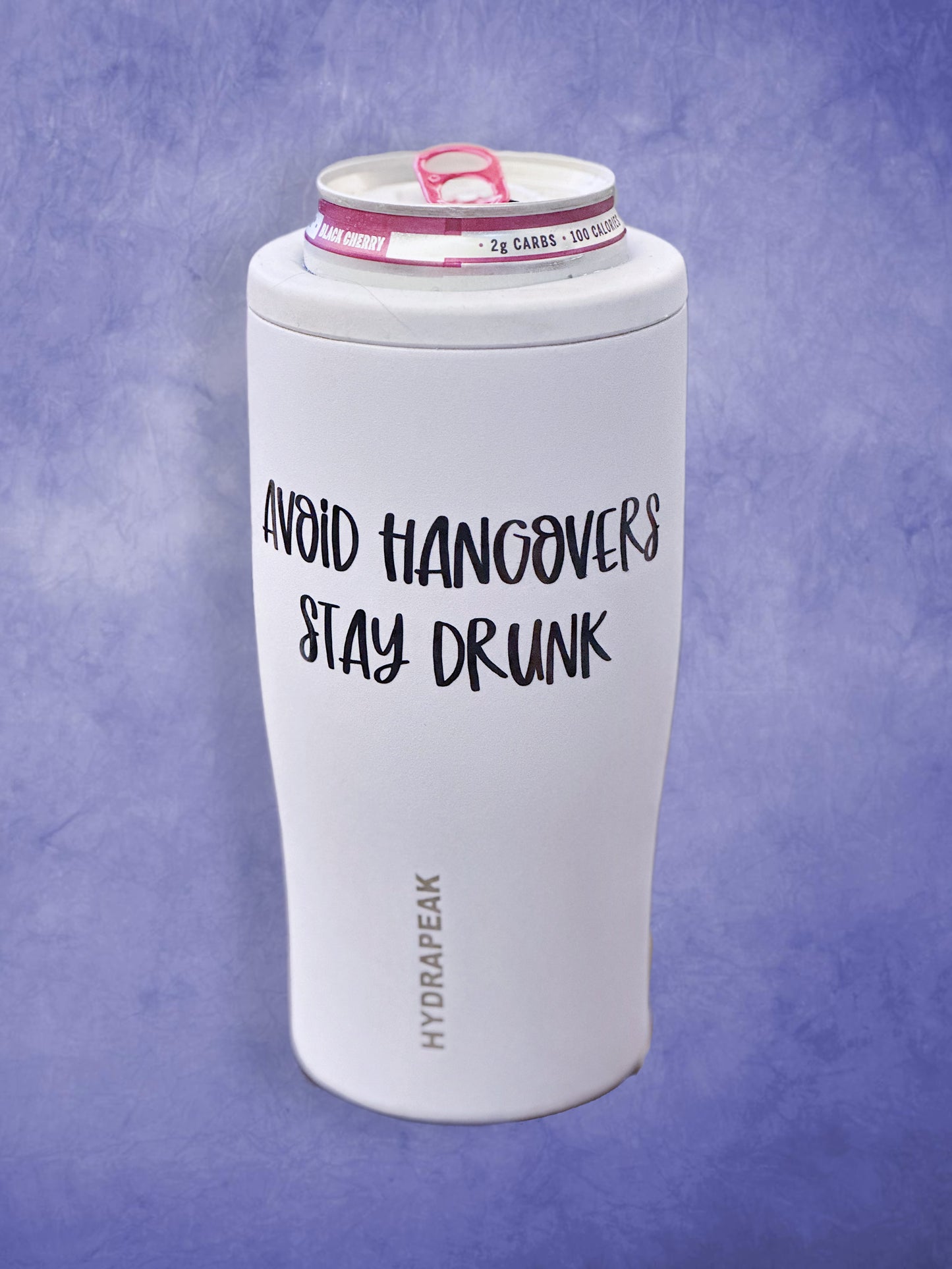 Custom can cooler-avoid hangovers