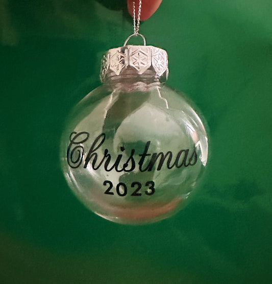 Christmas 2023 custom ornament