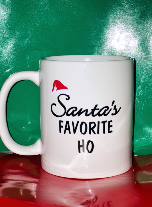 Santa’s Favorite Ho mug