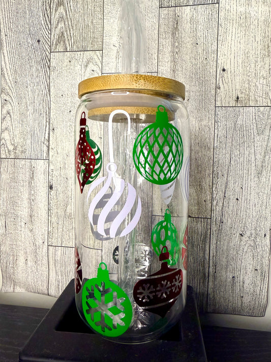 Ornament glass cup